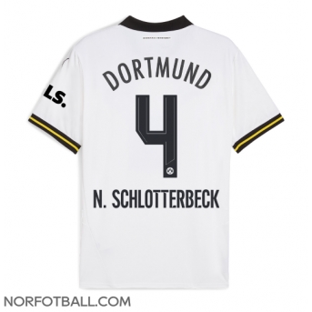 Billige Fotballdrakt Borussia Dortmund Nico Schlotterbeck #4 Replika Tredjedrakt 2024-25 Kortermet